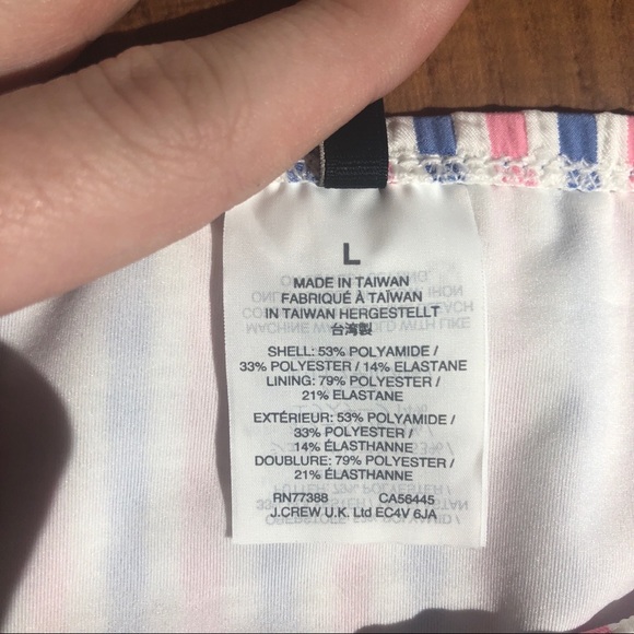 J. Crew Swim New J Crew Striped Swim Bikini Bottoms Poshmark